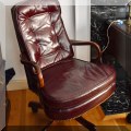 F12b. Leather desk chair